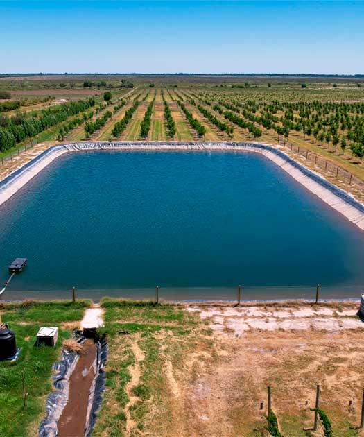 Plástico negro 1000 galgas embalse